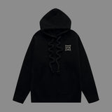 Louis Vuitton LV Sweater Knitted Winter Thickened Hooded Sweater Hoodie Jacket Unisex Casual Loose Versatile
