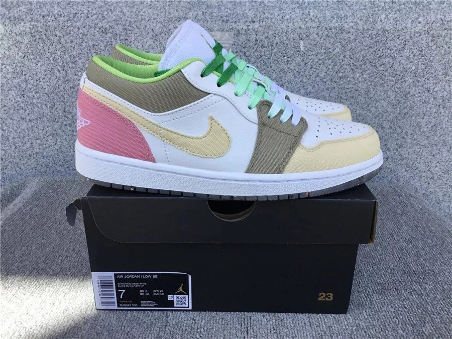 Air Jordan 1 Low shoes New All-Match Trendy Men's Casual Sports Shoes