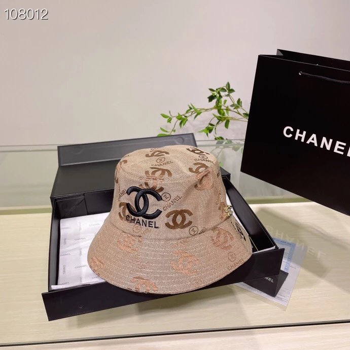 Chanel Hat New Style Bucket Hat，Big Brand's Same Style Super Easy to Match，Hurry up and Buy It！