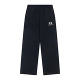 Balenciaga Sweatpants Classic8B Double Ring logo Embroidered Solid Color Versatile Casual Sweatpants Long Pants Loose Wide-leg Pants Straight-leg Pants Sports Pants Unisex Long Pants24ss Autumn and Winter New Products