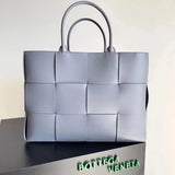 Bottega Veneta Women's Bag Top version 【Premium Original Leather】Oversized47cmArco Tote Bag totebag One-Shoulder Crossbody Calfskin Bag Woven Suede tote Bag Mummy Bag Shopping Bag Commuter Bag Woven Bag Large Briefcase Business Computer