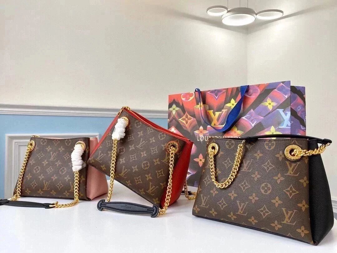 Louis Vuitton LV Women's Bag Top version Presbyopic Chain Bag Women's Shoulder Bag Clutch New Original Order43775SURENEBB Handbag4377643777