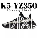 Adidas Yeezy 350 shoes Fashion Trendy Brand Sneaker Men's and Women's Casual Shoes Running Shoes
