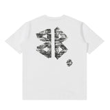 Balenciaga T-shirt Front and Back Crayon Letter Print logo round Neck Short Sleeve25ss New Pure Cotton Unisex Style T T-shirt OS Loose Fit Base Shirt Half Sleeve T-Shirt Top Half Sleeve
