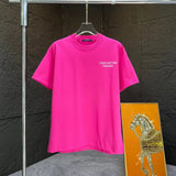 Louis Vuitton LV T-shirt Chest Letter Print logo round Neck Short Sleeve25ss New pure cotton T Unisex T-Shirt OS Drop Shoulder Loose Fit Base Shirt Top T-Shirt Short Sleeve
