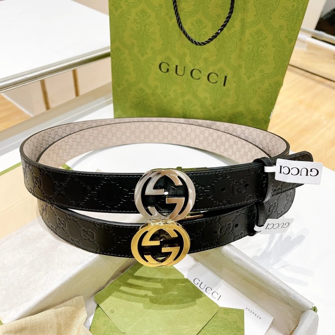 Gucci Belt Top version 4.0cm Men's and Women's Classic Belt Casual Fashion Belt Imported from Italy Cowhide Leather Pairs g Belt Ancient Home g Jiaguqi Guqi Pant Belt Man's Belt Pants Belt Men's Leather Belt Buckle Light Luxury Business Youth Leisure Birt