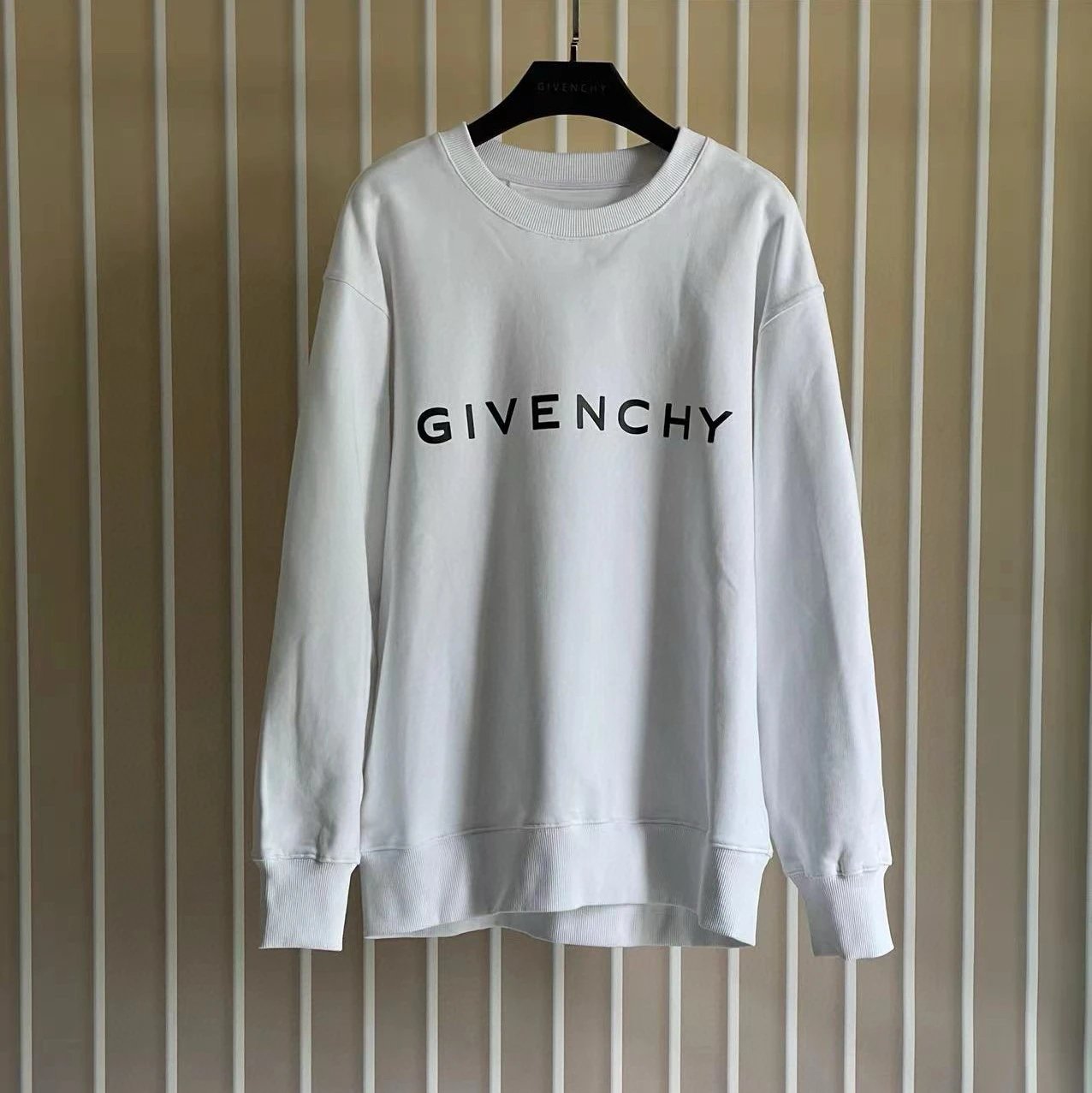 Givenchy Hoodie Top Version Counter Same Style round Neck Pullover Hooded Sweater Top Men and Women Same Style Autumn and Winter Leisure