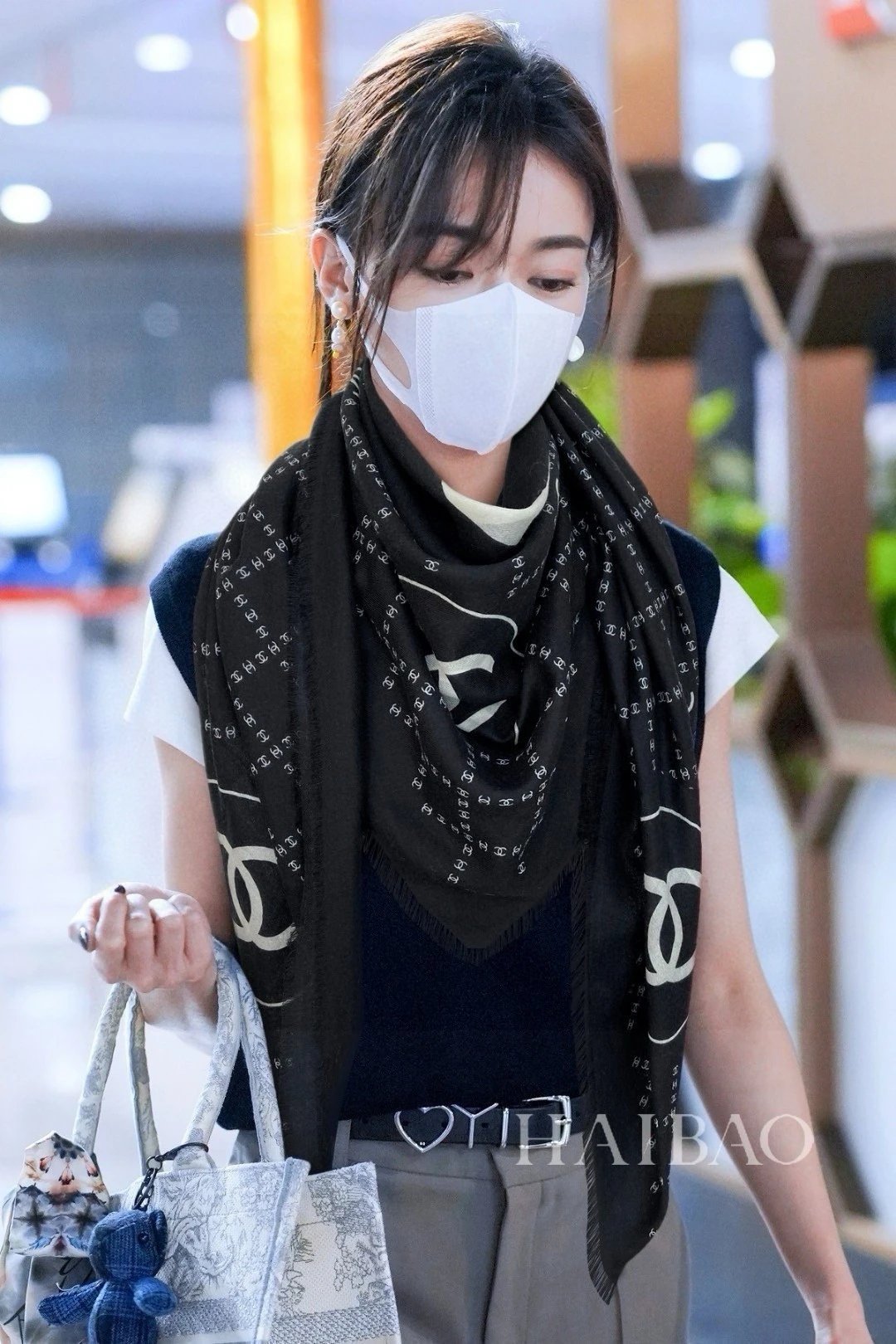 Chanel Scarf Cashmere Kerchief【High-End Love Pure Cashmere Baby Feels Comfortable to Fly Women's Special Products Are Rarely Available in All Seasons