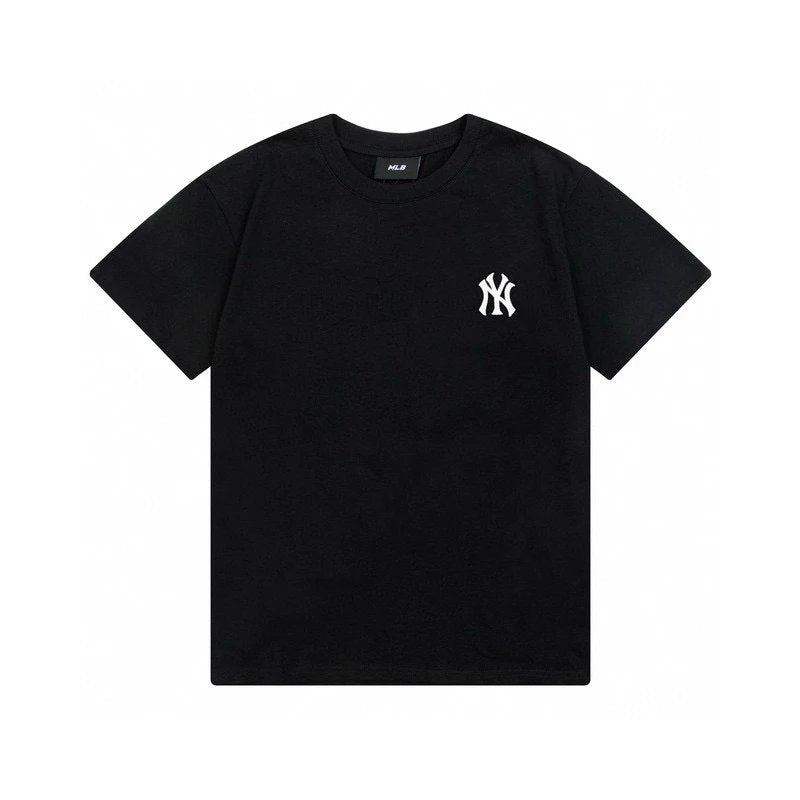 MLB T-shirt Top Version Counter Same Style Pure Cotton Summer Men's and Women's Same Fashion Loose All-Matching2024New Short Sleeve T T-shirt