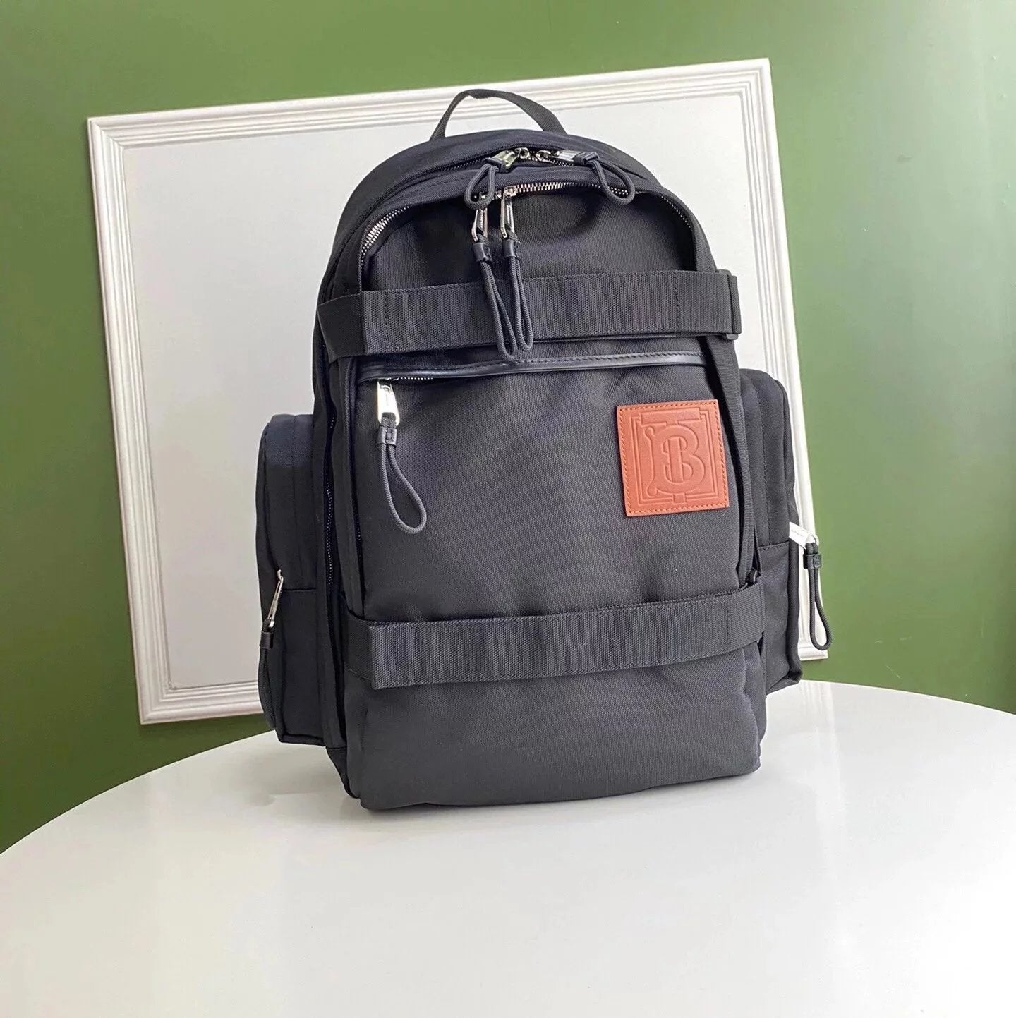 Burberry backpack Top version School Bag Men Women Unisex Backpack Backpack New Hiking Backpack Kingdom」Decoration Nevis Leisure All-Match Fashion Business Travel Bag