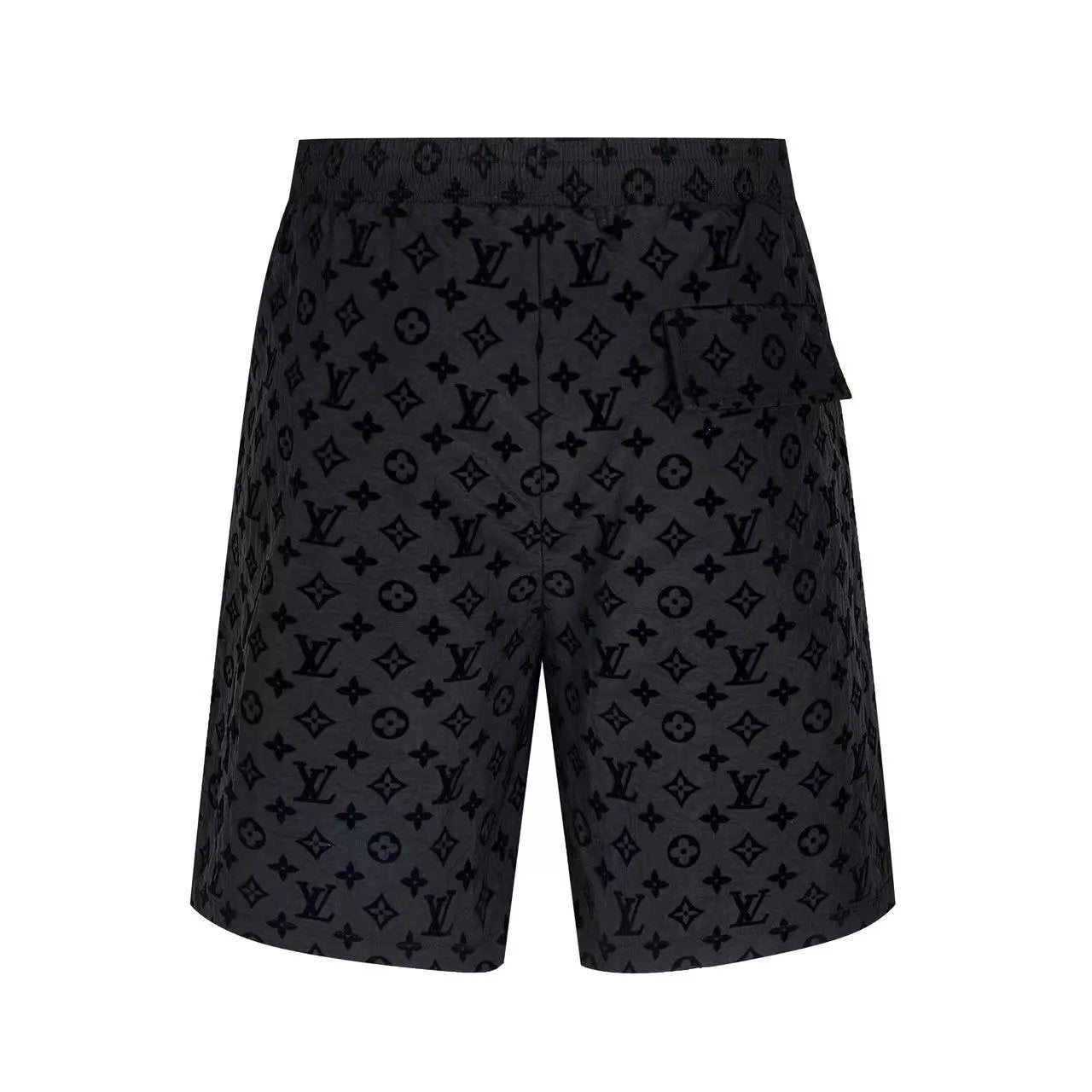 Louis Vuitton LV Shorts Full-width Old Flower Jacquard logo Five-point Shorts25ss New Drawstring Casual5Two-Piece Casual Sweatpants Summer Pants Unisex Pure Cotton Sweatpants