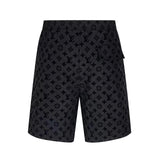 Louis Vuitton LV Shorts Full-width Old Flower Jacquard logo Five-point Shorts25ss New Drawstring Casual5Two-Piece Casual Sweatpants Summer Pants Unisex Pure Cotton Sweatpants