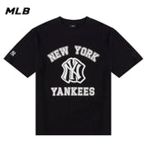 MLB T-shirt Top Version Couple Short Sleeve Men and Women College Style Vintage Printed Loose Sports and Leisure T T-shirt