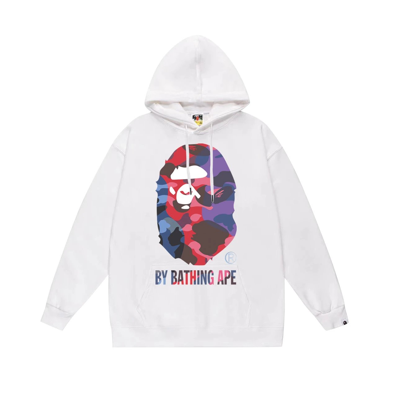 Bape Hoodie 2024Autumn and Winter New Japanese Fashion Brand Pullover plus Size Loose Hoodie Male and Female Couples Wear Teen Fashion Brand Sweater-CY