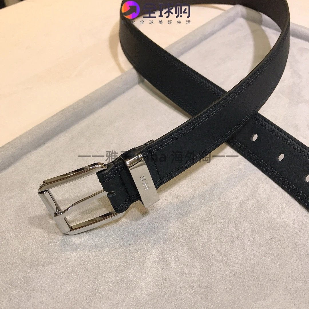 Dior Belt Men's Classic Belt Jacquard Letters logo Double-Sided Cowhide Casual Belt for Women