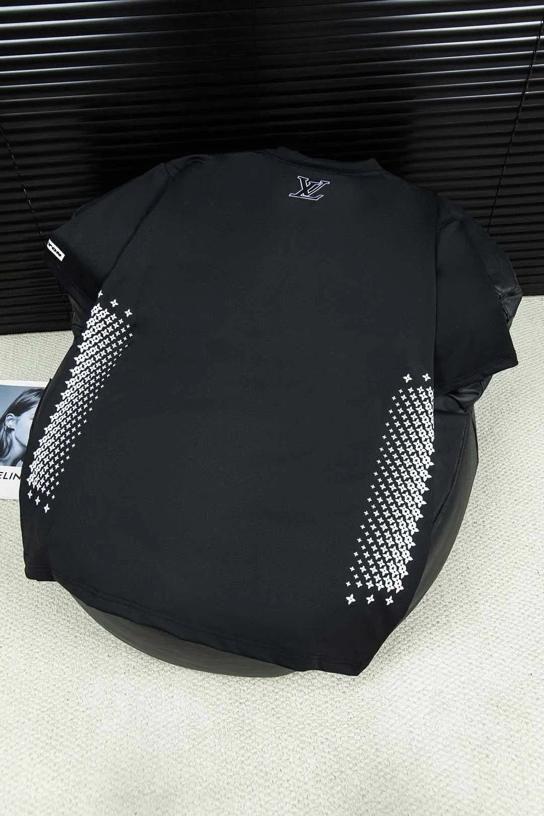 Louis Vuitton LV T-shirt Copa América on the Chest forever Logo Printing logo round Neck Short Sleeve25ss New Pure Cotton Unisex Style T Casual T-Shirt Base Layer Shirt OS Loose Fit Half Sleeve Top Plus Size