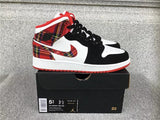 Air Jordan 1 Mid shoes New All-Match Trendy Men's Casual Sports Shoes