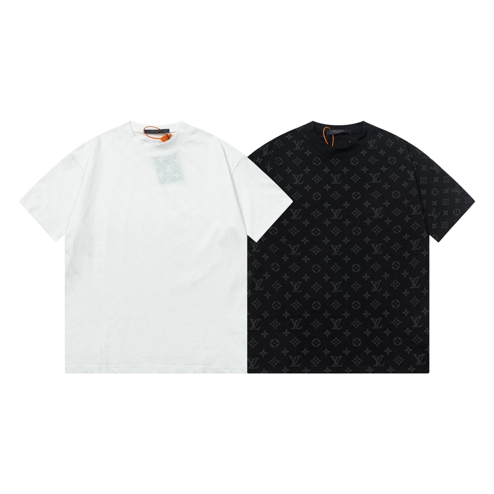 Louis Vuitton LV T-shirt Classic Vintage Pattern All Over logo round Neck Short Sleeve25ss New Pure Cotton Unisex Style T T-shirt OS Loose Fit Base Shirt Short Sleeve T-Shirt Top