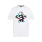 Chrome Hearts T-shirt Chest Artistic Pattern Print logo round Neck Short Sleeve25ss New pure cotton T Unisex T-Shirt OS Loose Fit Base Shirt Top Half Sleeve T-Shirt