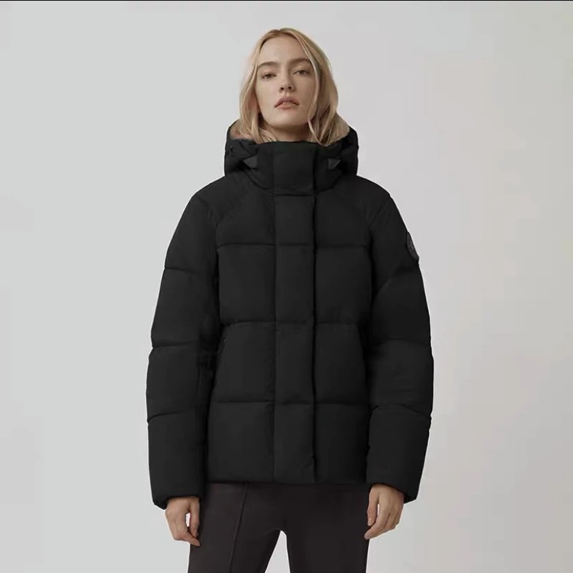 Canada Goose Down Jacket Top Version Women's Black Label Parka Coat down Jacket Winter