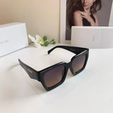 PRADA Sunglasses Letter Logo Temple Sunglasses Slimming Non-Prescription UV Protection Unisex Couple Style Driving Beach Fishing25ss New Sports Casual Versatile Glasses