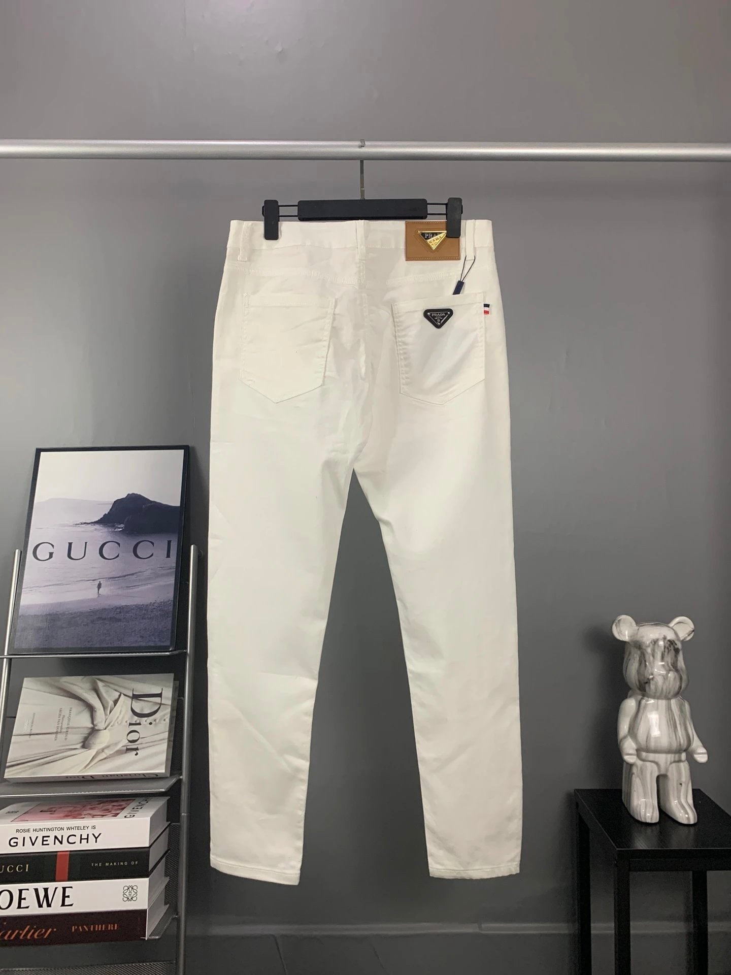 PRADA Jeans Classic All-Matching Comfortable Jeans026