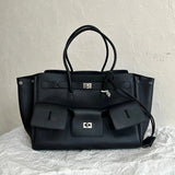 Balenciaga Bag Top version 【Treasure Item】24New Belaie Tote Bag Tote Medium Women's One Shoulder Handbag Shopping Bag Mummy Bag Travel Essential Unisex