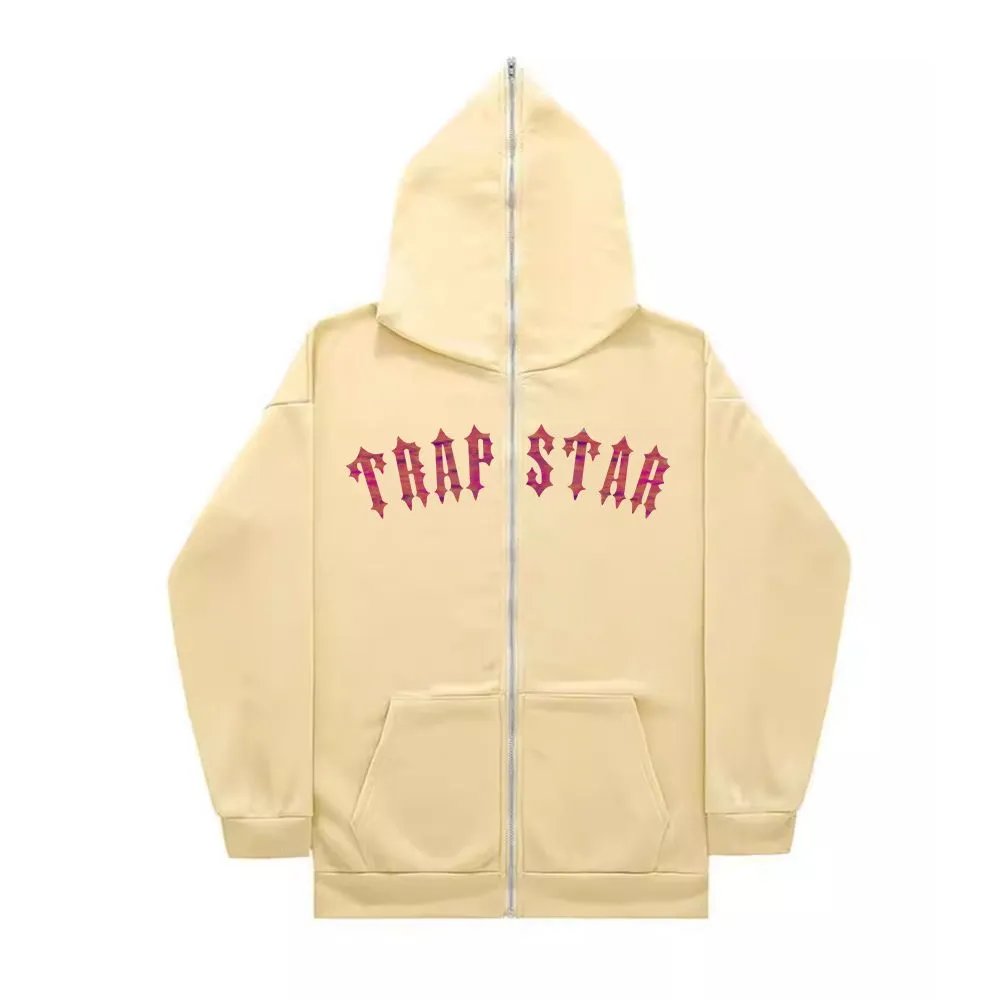 Trapstar Hoodie New American Style Trend Zipper Sweater Coat-SQ002