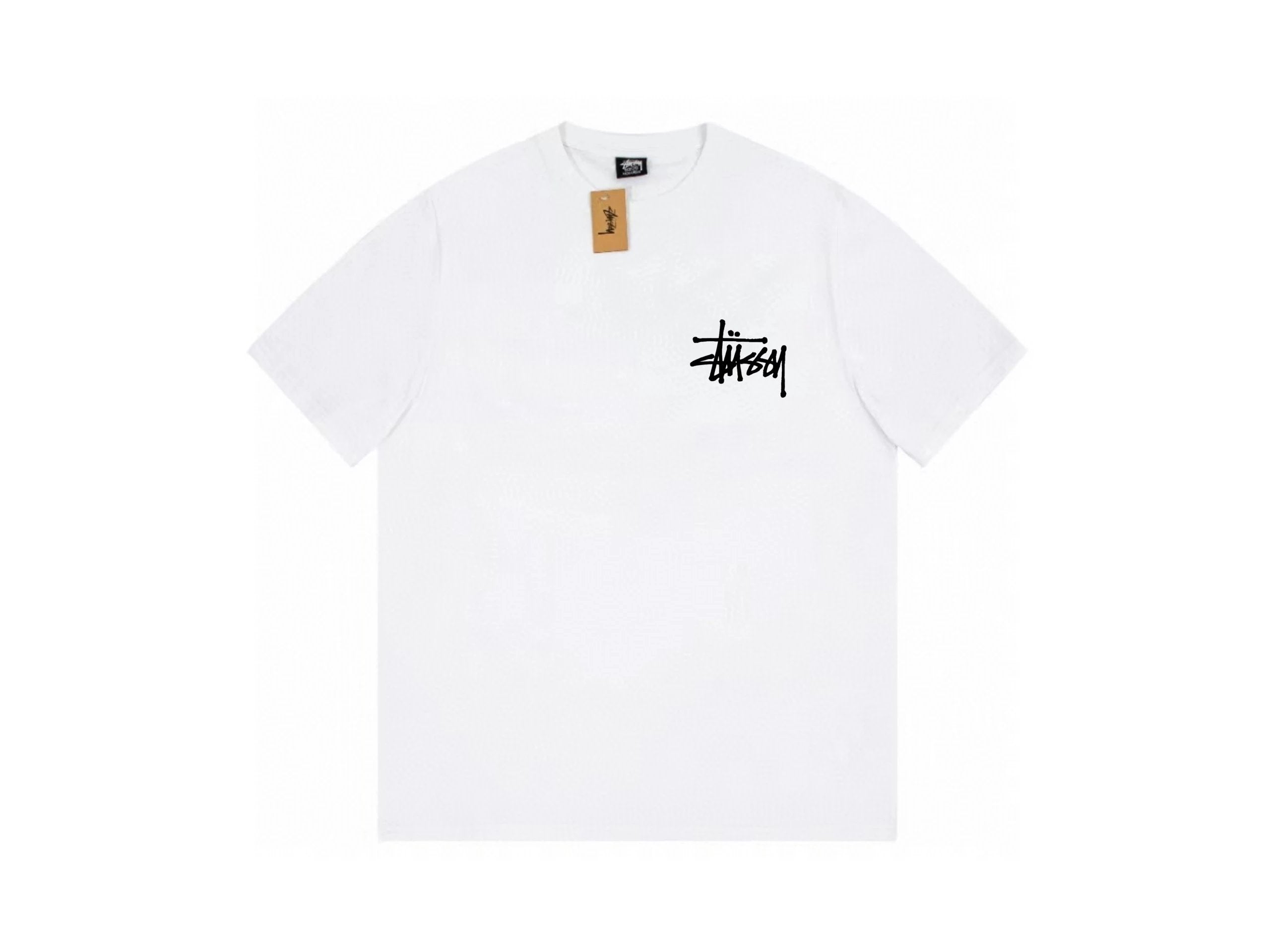 Stussy T-shirt Top Version Maychao2023Joint Fashion Brand Printing Loose Men's and Women's Same High Street Short Sleeve T T-shirt