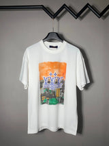 Louis Vuitton LV T-shirt 25ss New pure cotton T Unisex T-Shirt OS Loose Fit Base Shirt Top Half Sleeve T-Shirt