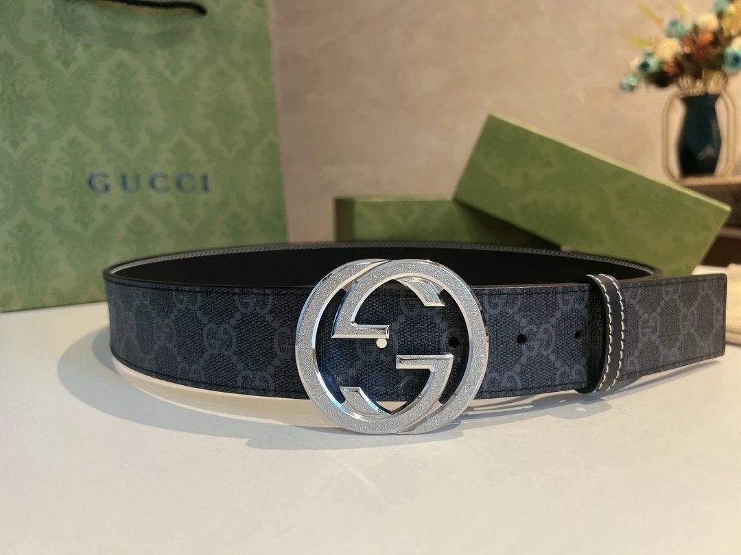 Gucci Belt Top version Luxury Brand Belt Original Order3.8Men's Women's Belt Pairs G Leather Belt Men's Belt Women's Fashion Casual Business Guqi Leather Belt Ancient Home g Home Belt Montblanc Prada