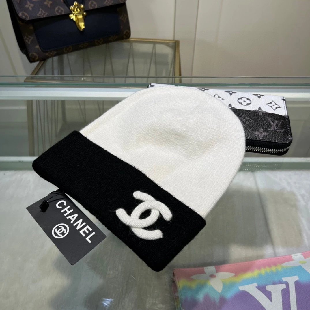 Chanel Hat Casual Knitted Hat High Quality Fashion Fashion Brand