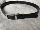 Bally Belt Top version Original Single Belt Counter New Men's Double-Sided Casual Business Belt Wide3.4cm Double-Sided Head Layer Cowhide Belt First Layer Cow Leather Belt Men and Women Business Casual Belt Belt Men's Leather Belt