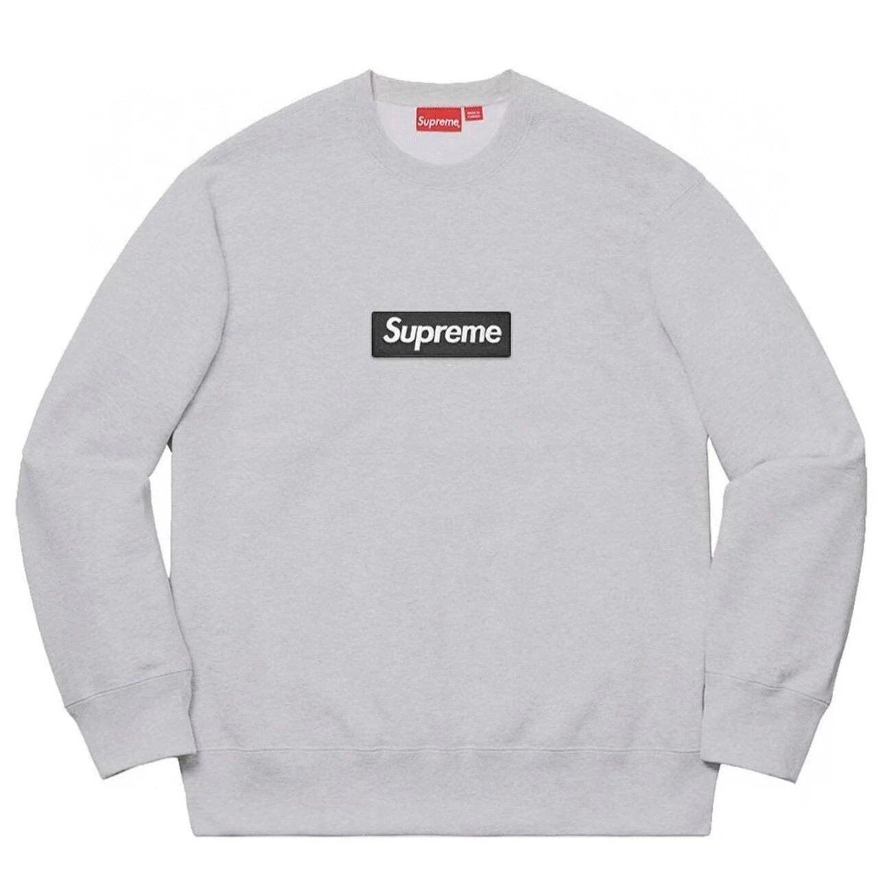 Supreme Hoodie Top Version Sweater Classic Bogo Letter Embroidered Crew Neck Sweater