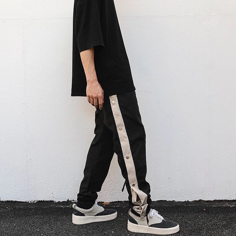 ESSENTIALS Sweatpants Season 6 Main Line Side Velcro Ribbon Breasted High Street Trousers Sweatpants Tide