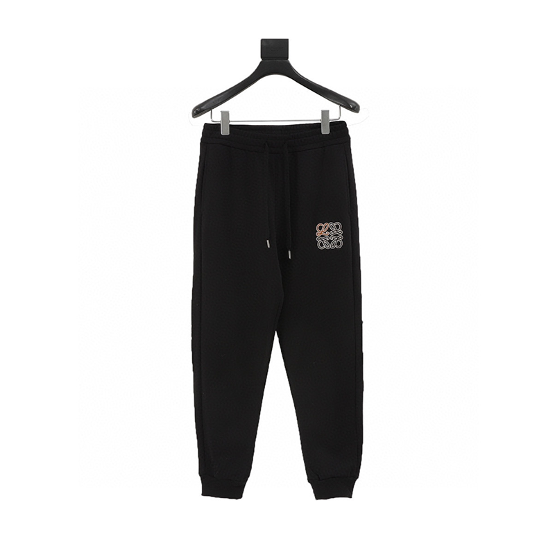 LOEWE Sweatpants 24Fw Embroidered Logo logo Pocket Trousers for Men and Women