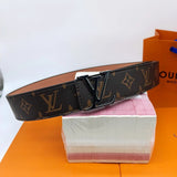 Louis Vuitton LV Belt Belt Men's Graffiti Casual All-Matching Men's Smart Guy Belt Trendy Brand Pant Belt Young Student Pants Belt