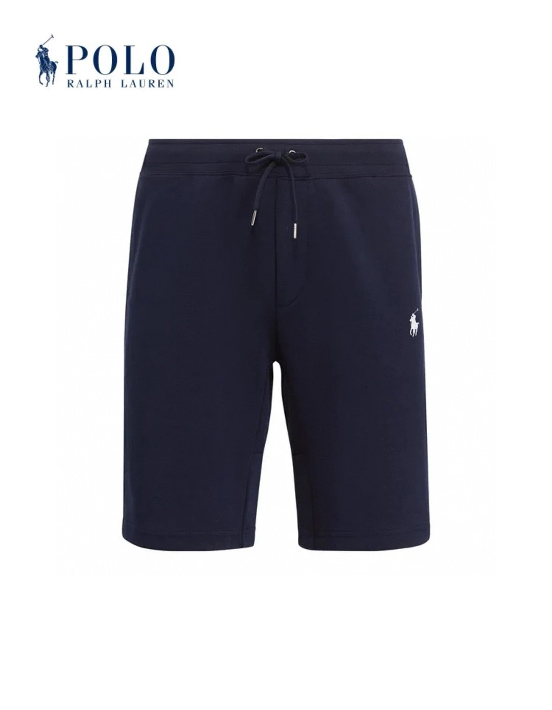 Ralph Lauren Shorts Top Version Standard Men's Classic Double-Sided Knitted Shorts Men's and Women's Pants of the Same Style