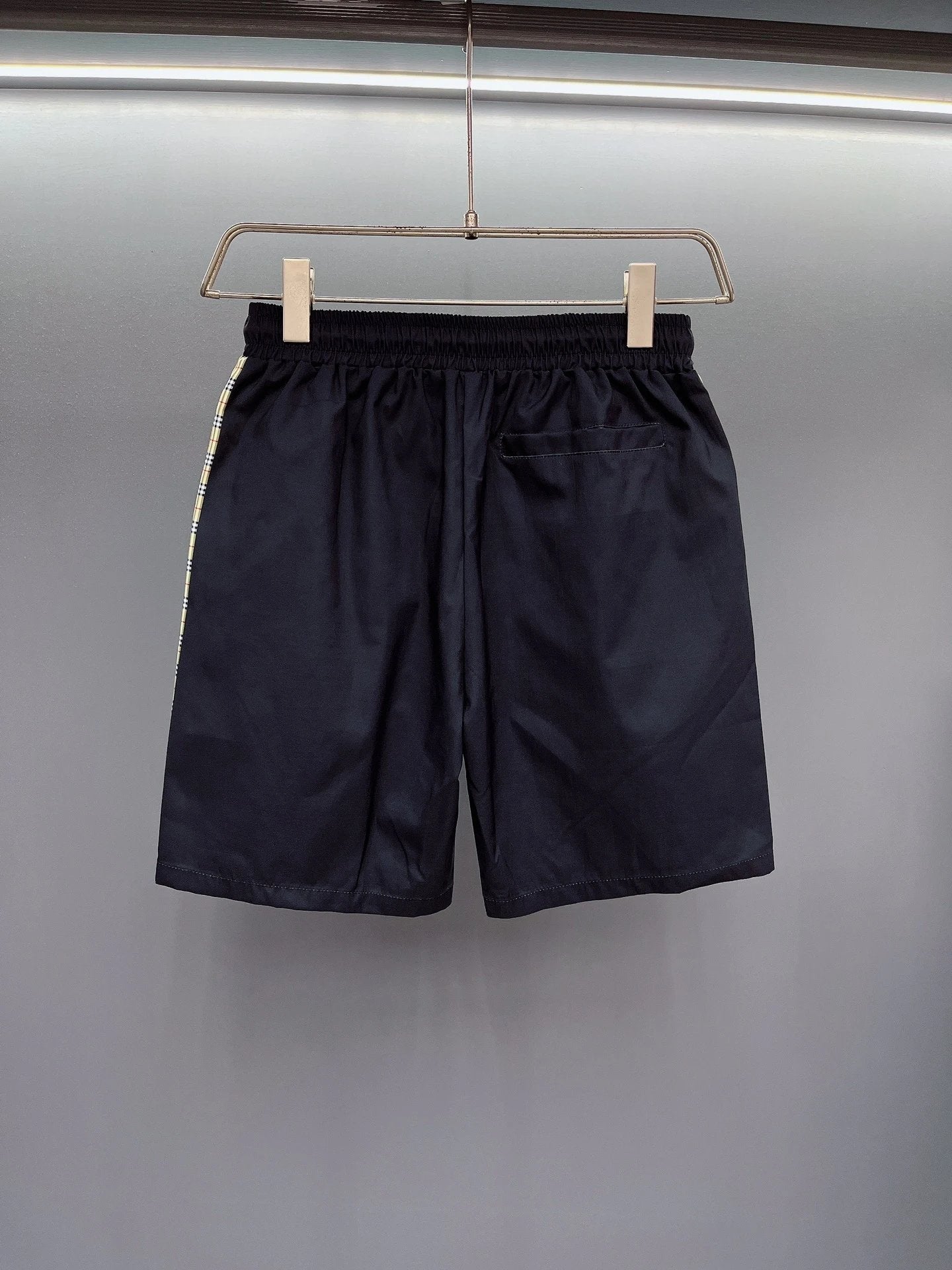 Burberry Shorts Two-Sided Plaid Print with Front Letter Print logo Beach Shorts25ss New Five-Point Pants os Loose Quick-Dry Unisex Casual Trendy Brand Big Shorts5Pants