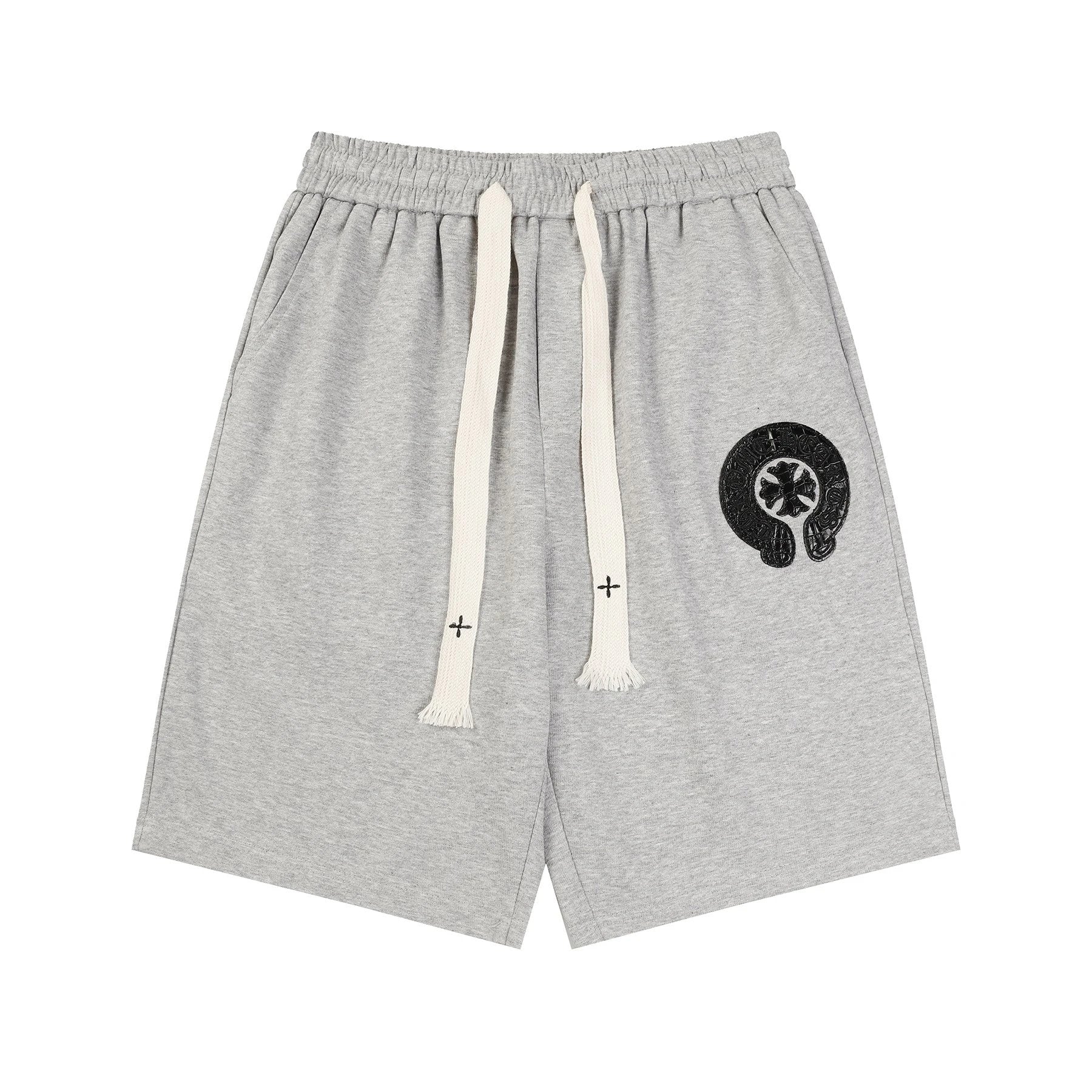 Chrome Hearts Shorts Embroidery logo Five-point Shorts25ss New Drawstring Casual5Two-Piece Casual Sweatpants Summer Pants Unisex Pure Cotton Sweatpants