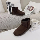 UGG Snow boots Shoes Fashion Classic Ankle Boots Combination Longfeng Fur