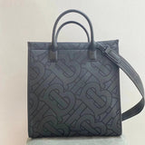Burberry Women's Bag Top version Fabric Made of New Tote Bag Recycled Polyester Fiber and Cotton Yarn TB Flag logo Men and Women tote Tote Bag Handbag Computer Bag Men's and Women's Handbags