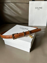 Celine Belt Top version Goods Belt Belt Female Arc De Triomphe Belt Arc De Triomphe Belt Black Retro Hair Style Belt Bright Gold Head Belt Belt Double-Sided Belt Female1.8Belt Women's Belt Belt Women's Belt Belt Women's Belt Belt
