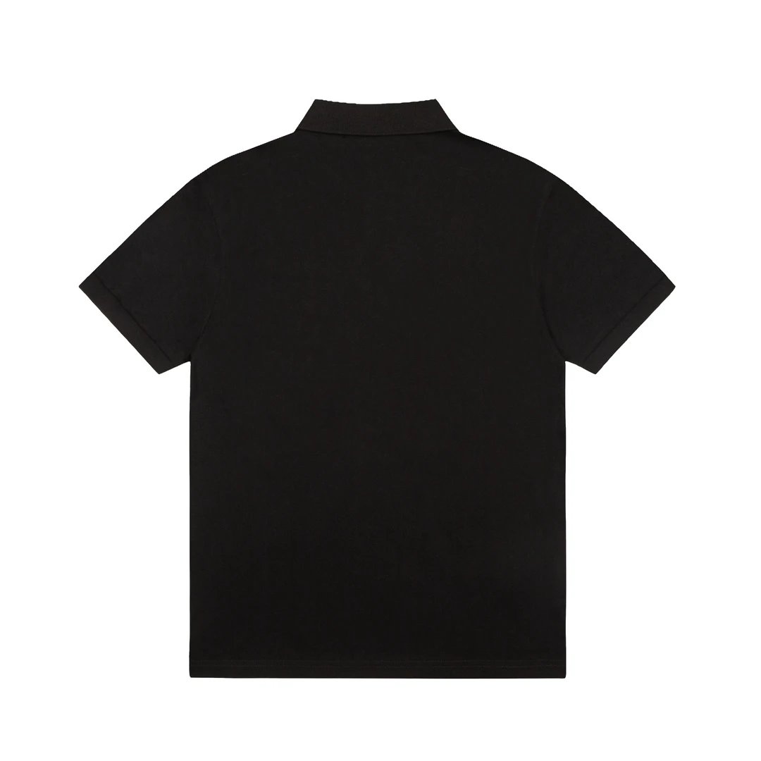 Gucci T-shirt 1921Series Chest logo Embroidery POLO Short Sleeve Shirt with Turn-down Collar for Men and Women, Summer Half Sleeve OS Loose T Business Casual Half Sleeve Shirt Plus Size T-Shirt