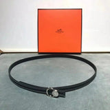 Hermes Belt Top version New Women's Leather Thin Belt Fashionable All-Match Belt