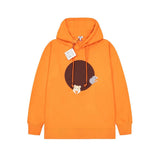 LOEWE Hoodie Collaboration Embroidered Hooded Sweatshirt Jacket Hoodie B Unisex Sports Casual Tops OS Loose fit versatile style