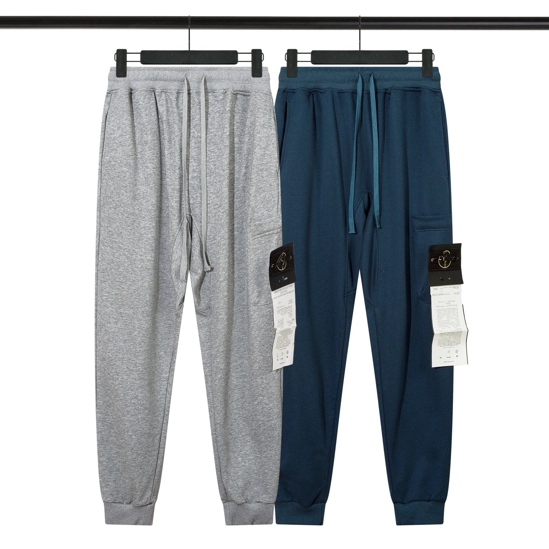 Stone Island Sweatpants New European and American Fashion Brand Basic Casual Sweatpants Loose320g Cotton Trousers