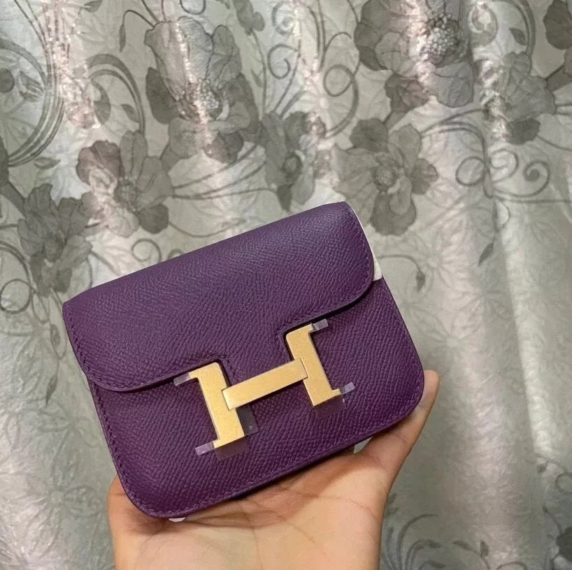 Hermes women's bag Top version Exclusive Gao Ding H Jiaaima Waist Bag Chest and Waist Bag Pig Nose Stewardess Bag ConstanceSlimmini Waist Bag Mini Kangkang Waist Bag Kangkang Wallet Women's Unisex
