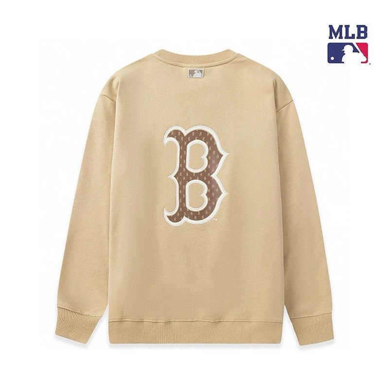 MLB Hoodie Top Version Embroidery Men and Women Same Style Casual Pullover Long Sleeve round Neck Top