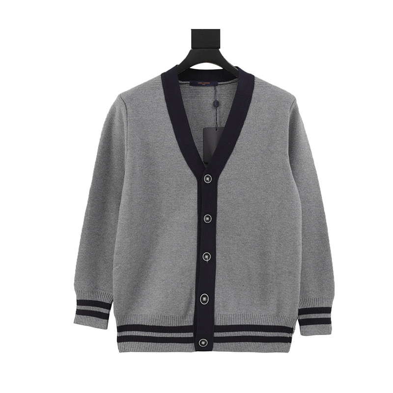 Louis Vuitton LV Sweater New Men's Button Cardigan for Men and Women